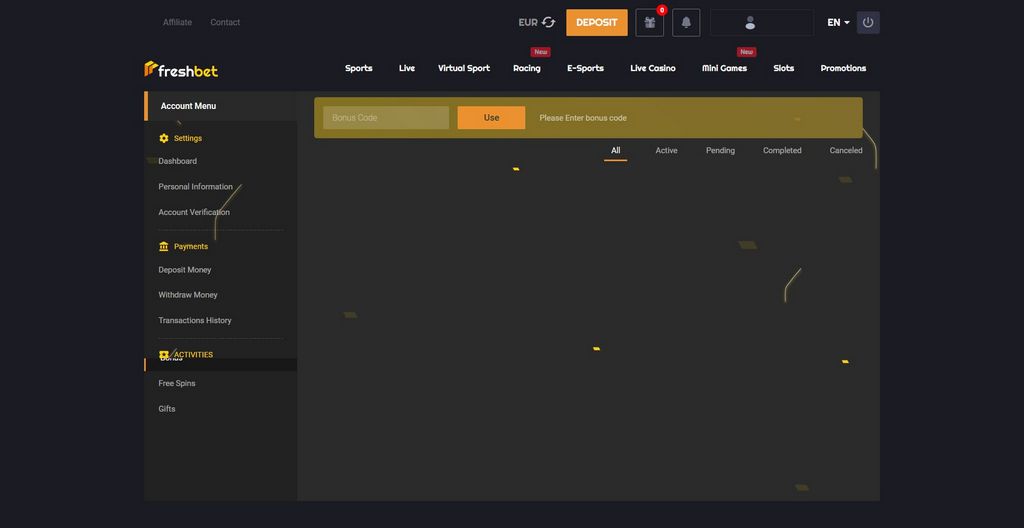 Testimonio del Casino Freshbet: Bono de invitación, promociones y juegos